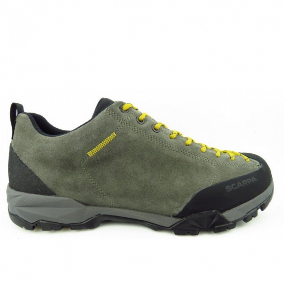 Scarpa Mojito Trail GTX titanium Wanderschuh in titanium mustard