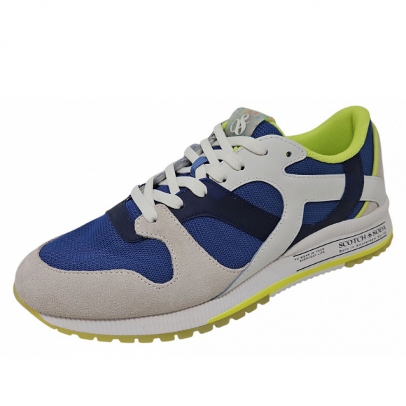 Scotch & Soda Vivex Sneaker in beige blue