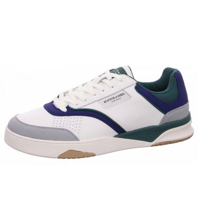 Scotch & Soda Court Cup 1A Sneaker in S272 white green