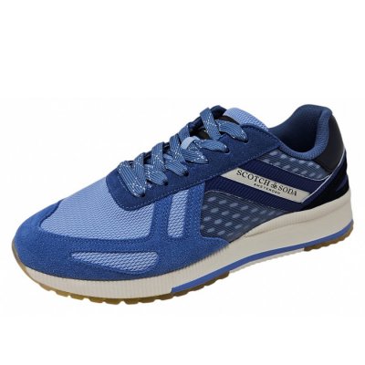 Scotch & Soda Vivex Sneaker in blue multi