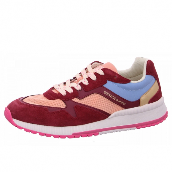 Scotch & Soda Vivi Sneaker in F8S bordeaux blue