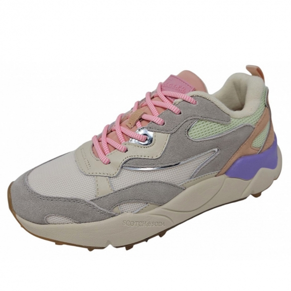 Scotch & Soda Mount W Sneaker in grey multi