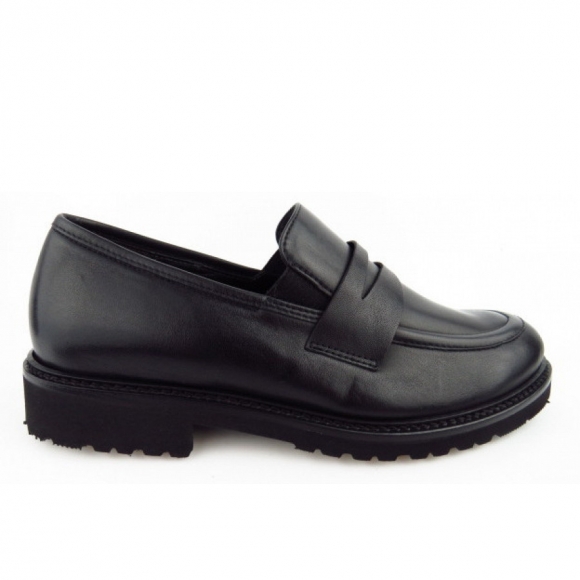 Semler Bärbel Slipper in 001 SCHWARZ