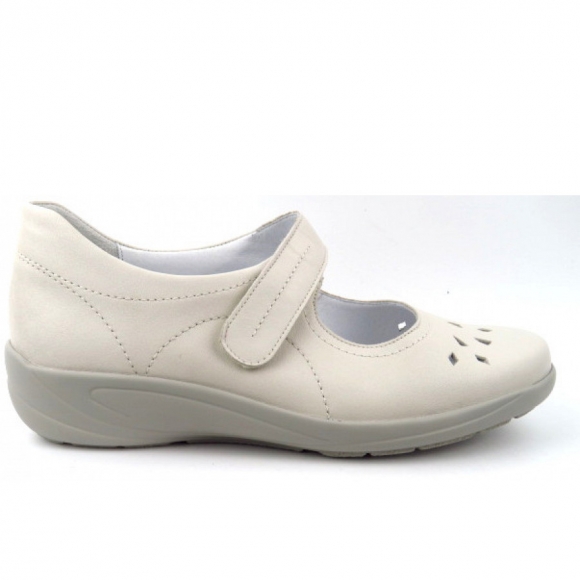 Semler Birgit SOFT-NAPPA creme H Ballerina in CREME