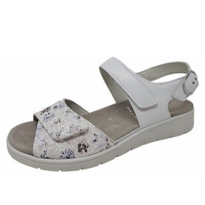 Semler Dunja Sandale in aqua weiss Semler Dunja Sandale in aqua weiss