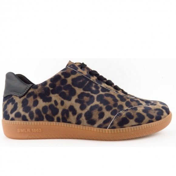 Semler Panther Sneaker in PEPPER-SCHWARZ