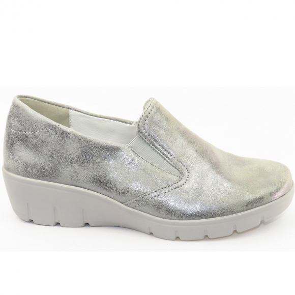 Semler Judith grigio 30mm H Slipper in grigio