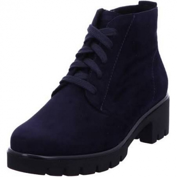 Semler Jessica Samtchev. blau G+ Stiefel in midnight