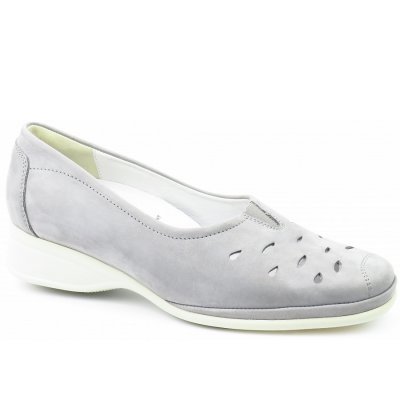 Semler Nubukina grigio Slipper in Grigio Semler Nubukina grigio Slipper in Grigio