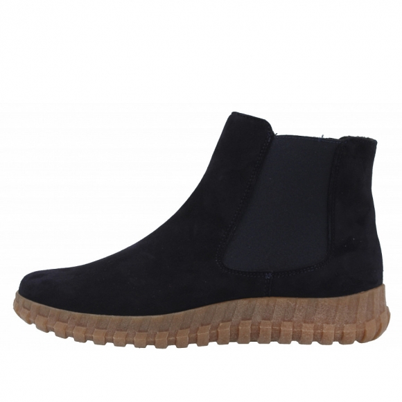 Semler Jenny H Velour midnightblue Stiefelette in MIDNIGHTBLUE