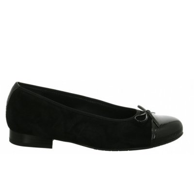 Semler Chevro/Lack schwarz G Ballerina in schwarz Semler Chevro/Lack schwarz G Ballerina in schwarz