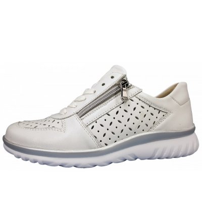 Semler Lena Sneaker in 208101 weiss/silber