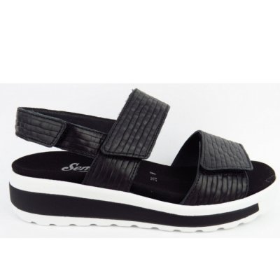 Semler Hanna RIVER-CALF Sandale in SCHWARZ