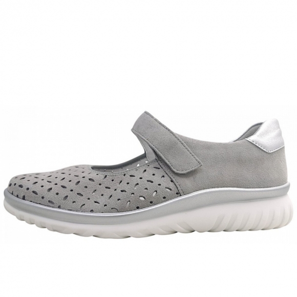 Semler Larissa S-Chev/M-Nappa Slipper in perle-silber 828