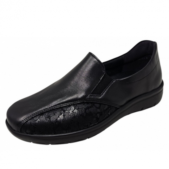 Semler Greta Slipper in schwarz