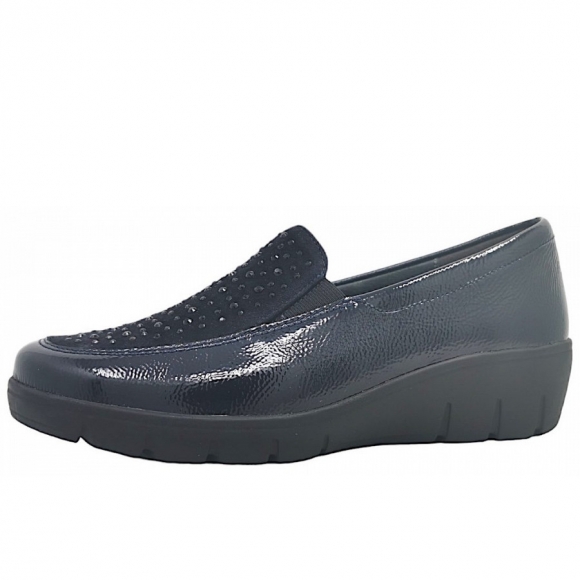 Semler Judith Slipper in 080 midnight blue