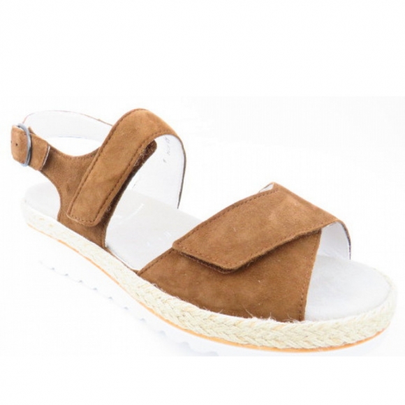 Semler SAMT-CHEVRO cognac Sandale in COGNAC