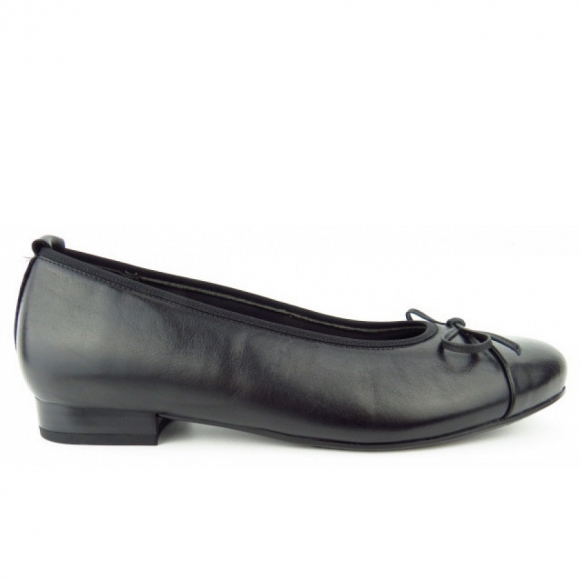 Semler Fabia Anilin Ballerina in SCHWARZ