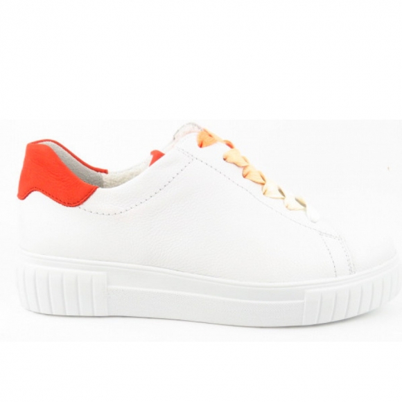 Semler Pamela SOFTINA Sneaker low in WEISS-MANDARINE