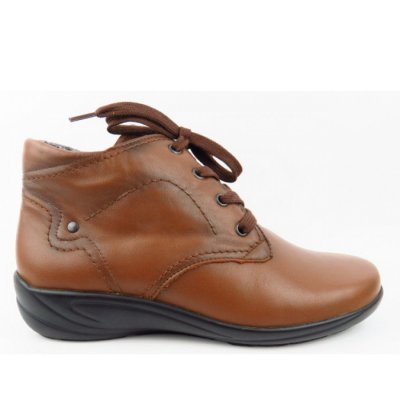 Semler Birgit Nappa Warmfutter Stiefelette in cognac