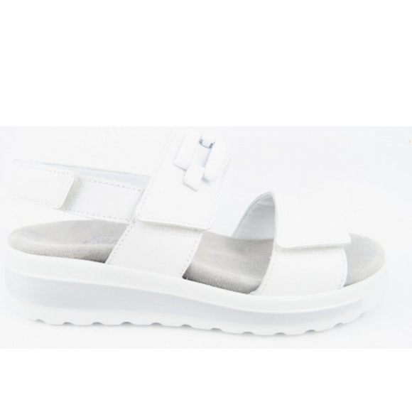 Semler Hanna SOFT-NAPPA Sandale in WEISS