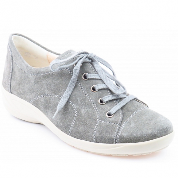 Semler Kalbvelou grigio Schnürer in Grigio