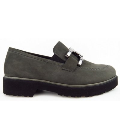 Semler Elena Nubukina Slipper in GRAU Semler Elena Nubukina Slipper in GRAU