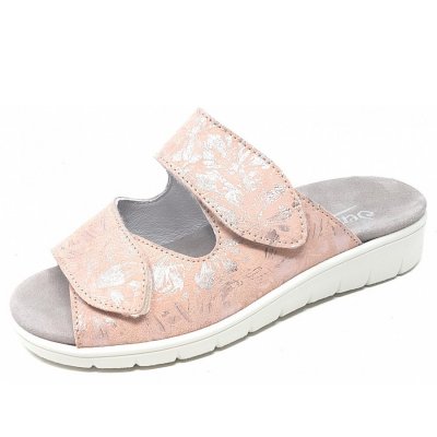 Semler Dunja Pantolette in rose flower print