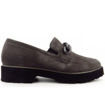 Semler Elena Samtchevro Slipper in GRAU Semler Elena Samtchevro Slipper in GRAU
