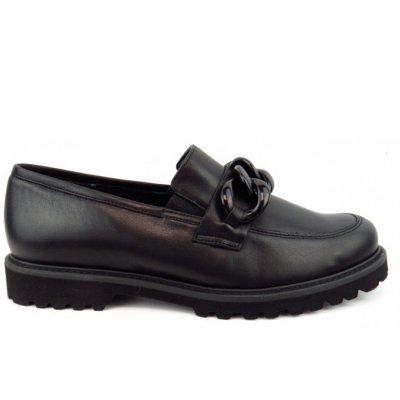 Semler Elke SOFT-NAPPA Slipper in SCHWARZ