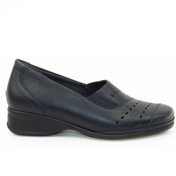 Semler Soft-Nappa ocean Slipper in Ocean