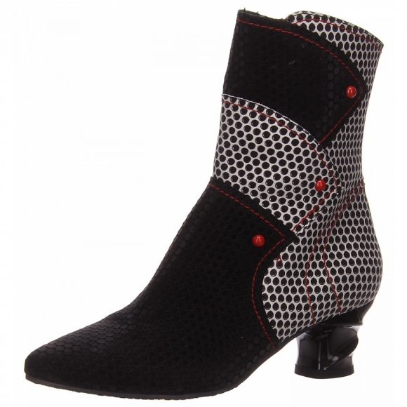 Simen Stiefelette in schwarz kombi.