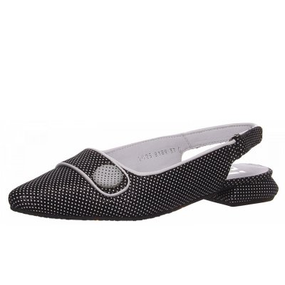 Simen Slingpumps in schwarz kombi. Simen Slingpumps in schwarz kombi.