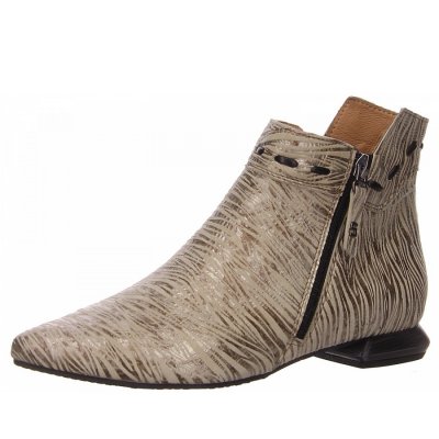 Simen Stiefelette in beige kombi. Simen Stiefelette in beige kombi.