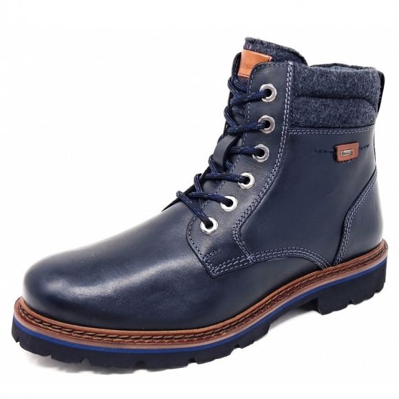 Sioux Adalrik 704 TEX Schnürstiefel in schraz grey Lammfell