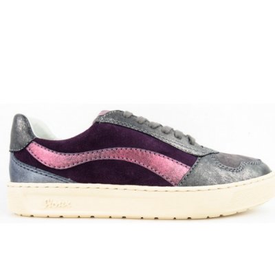 Sioux Tedroso 706 Sneaker low in silber/fumo/plum
