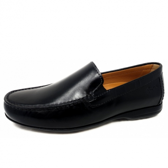 Sioux Gion Mokassin in schwarz