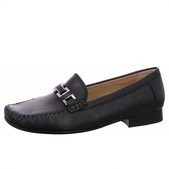 Sioux Cambria Mokassin in schwarz