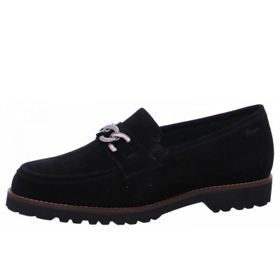 Sioux Meredith Mokassin in schwarz