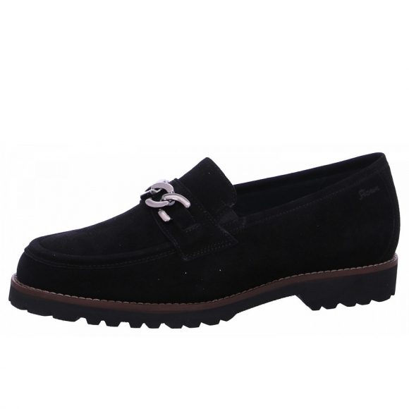 Sioux Meredith Mokassin in schwarz