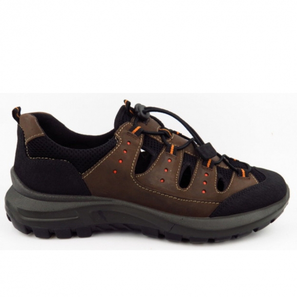 Sioux Outsider-707 Sandale in schwarz/testa-di-m.