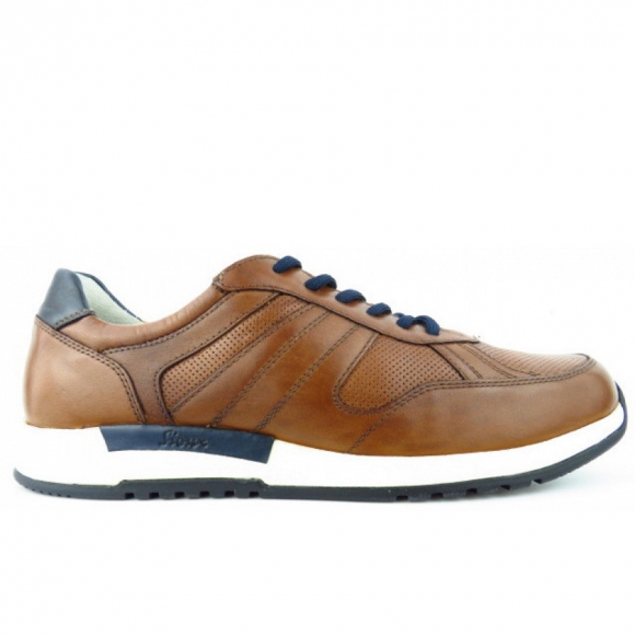 Sioux Rojaro-707 cognac G Sneaker in cognac