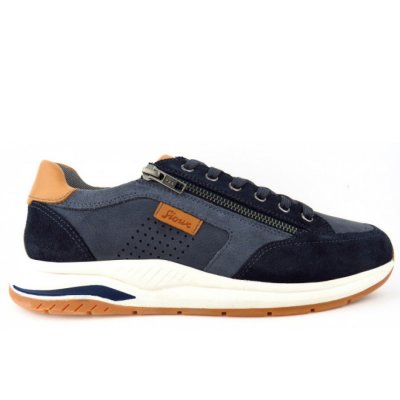 Sioux Turibio-702-J Extraweit Sneaker in deepblue/indaco/sky