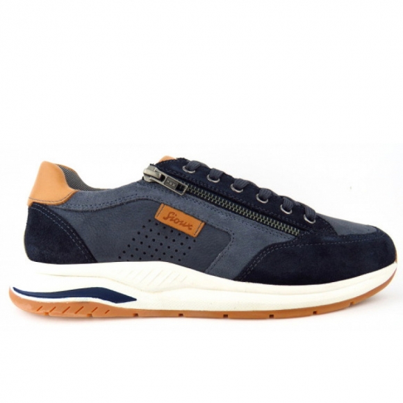 Sioux Turibio-702-J Extraweit Sneaker in deepblue/indaco/sky