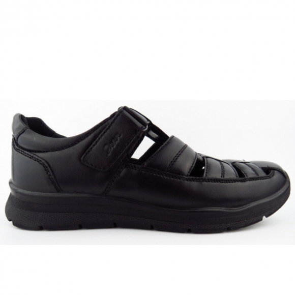 Sioux Romedius-703 Sandale in schwarz