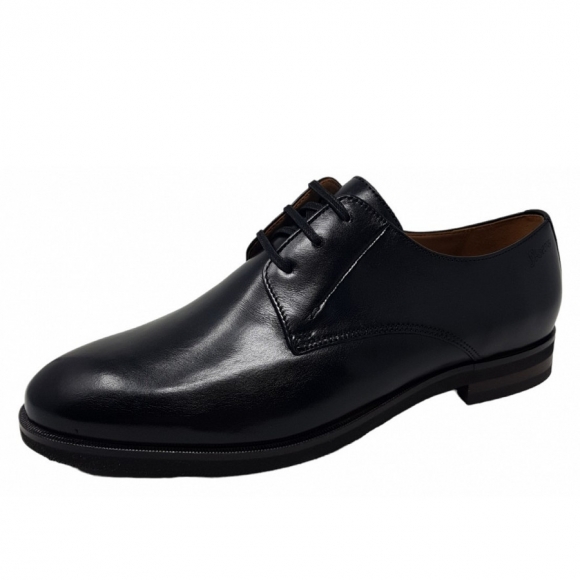 Sioux Bovinso 701 eleganter Schnürer in schwarz