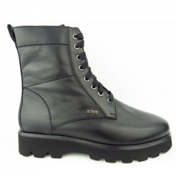 Sioux Mered Lammfell TEX Stiefelette in schwarz