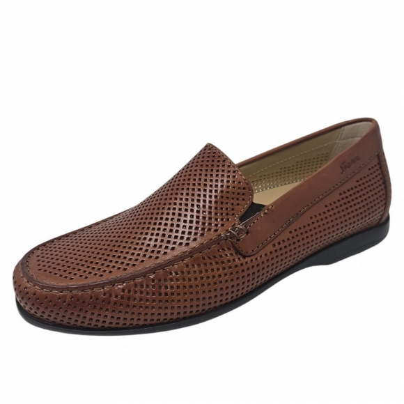 Sioux Ginmelo Slipper in cognac