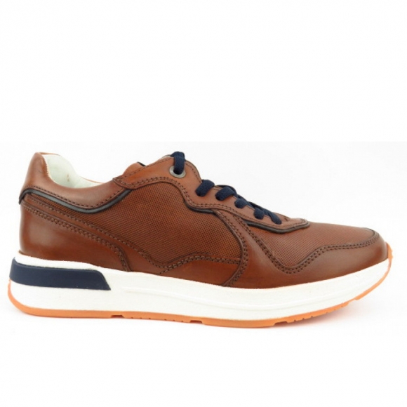 Sioux Rojaro-715 cognac G Sneaker in cognac
