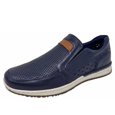 Sioux Cayhall 700 Slipper in dkl. blau Sioux Cayhall 700 Slipper in dkl. blau